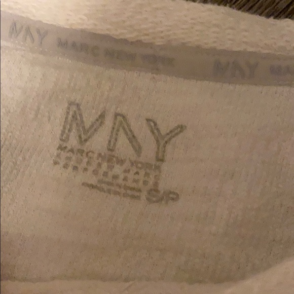 Marc NY White Sweatshirt - Picture 3 of 4